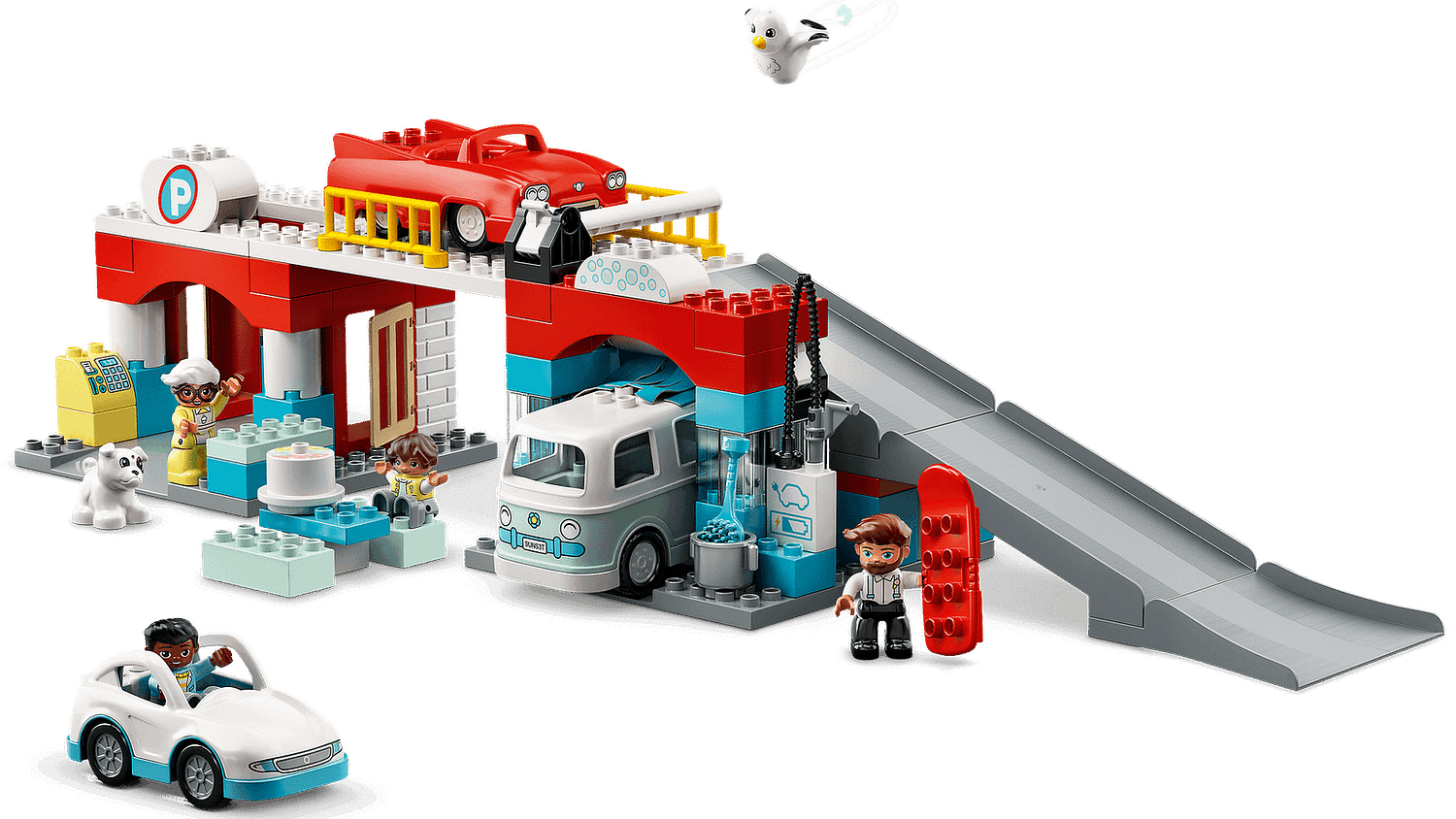LEGO 10948 Parking Garage and Car Wash - Duplo - Image 15