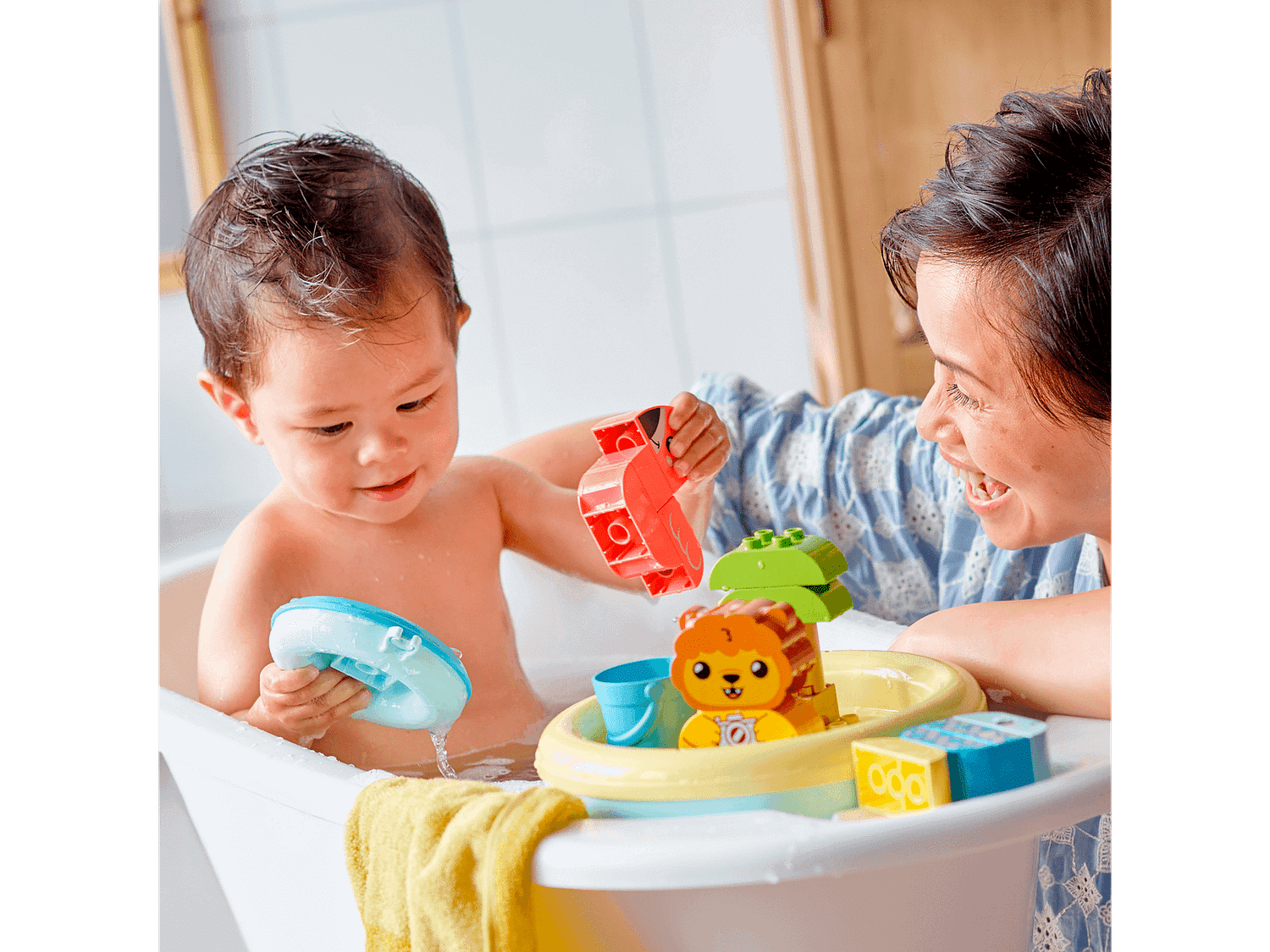 LEGO 10966 Bath Time Fun Floating Animal Island - DUPLO - Image 5