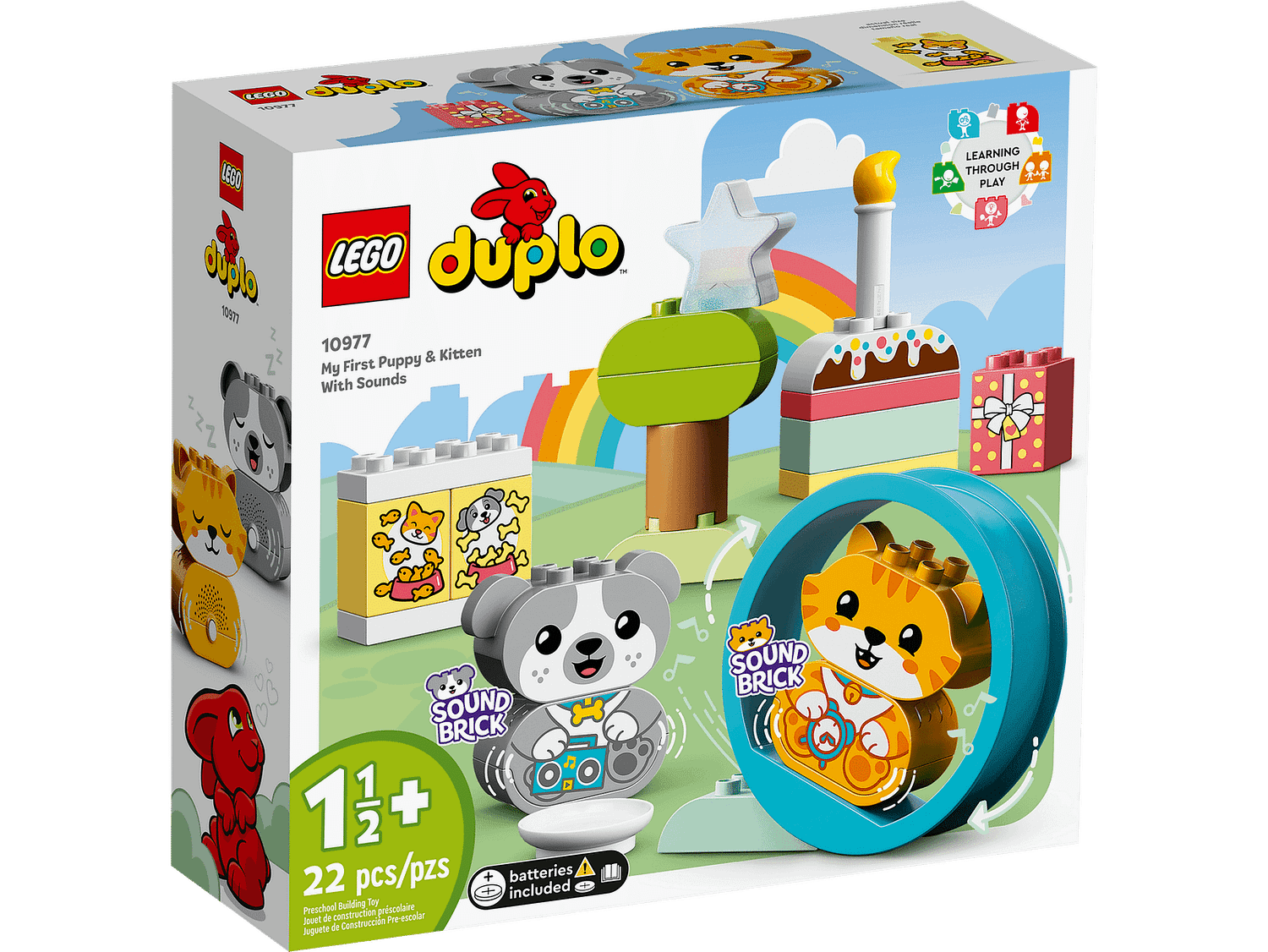 LEGO 10977 My First Puppy & Kitten With Sounds - Duplo My First