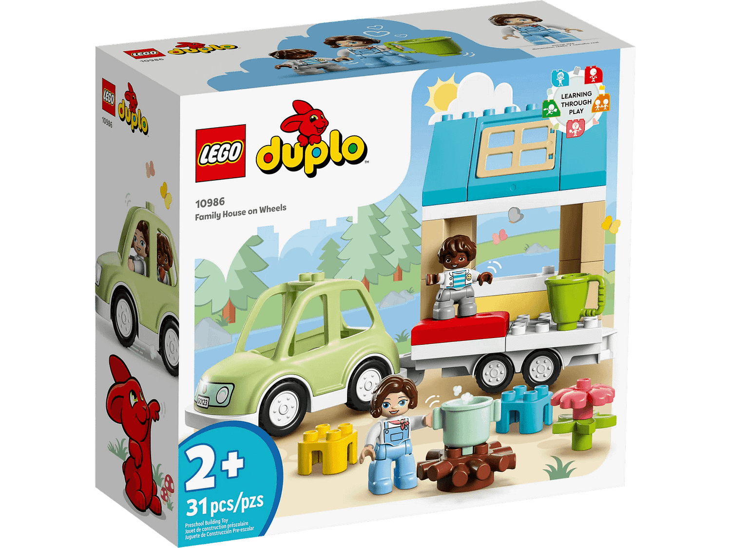 LEGO 10986 Family House on Wheels - Duplo