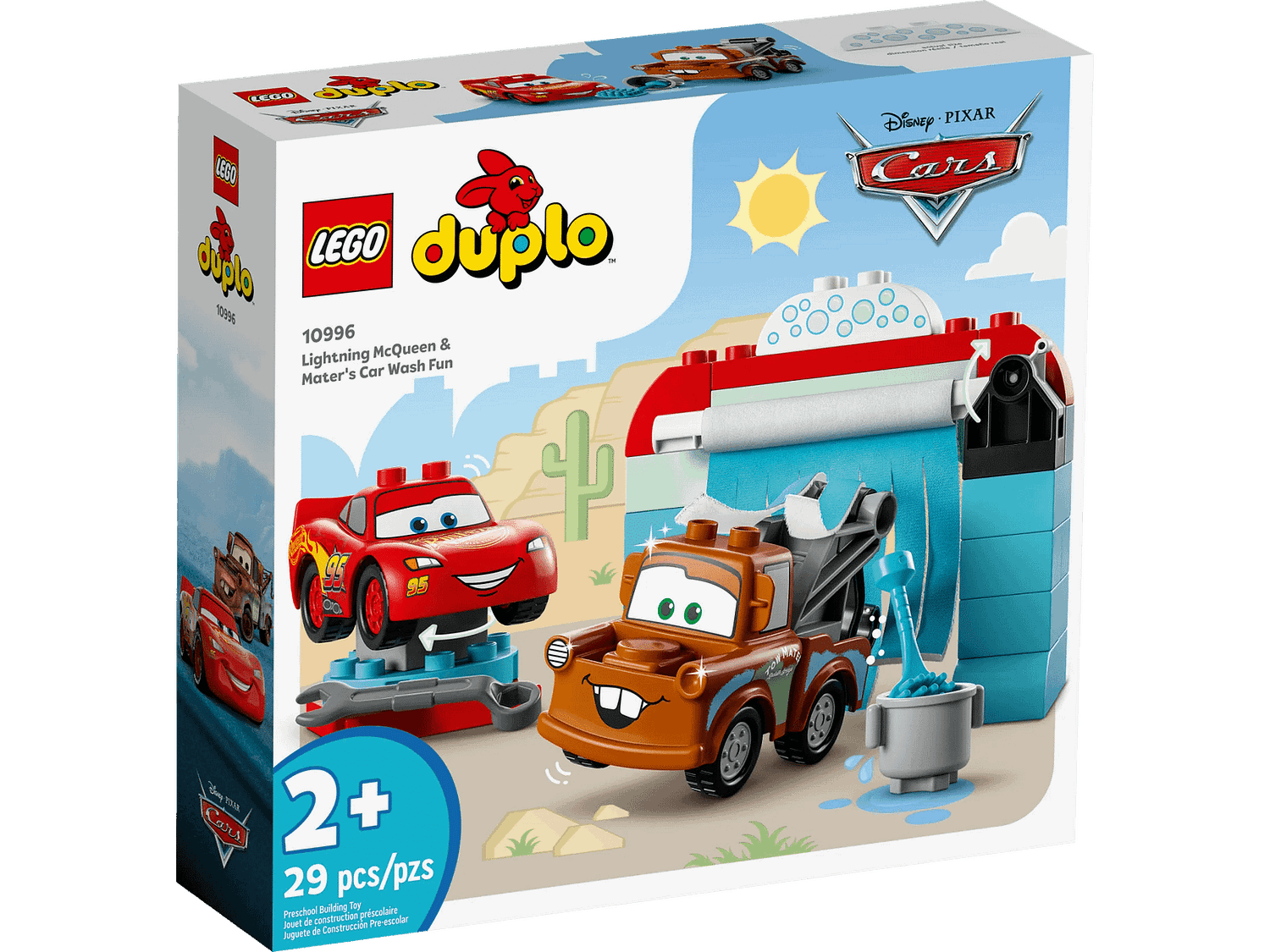 LEGO 10996 Lightning McQueen & Mater's Car Wash Fun - Duplo