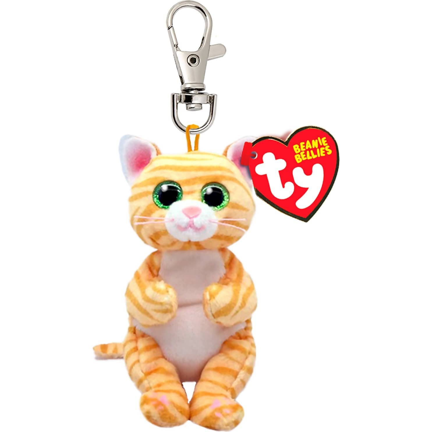 Ty - Beanie Bellies Clip - Mango Gold Cat