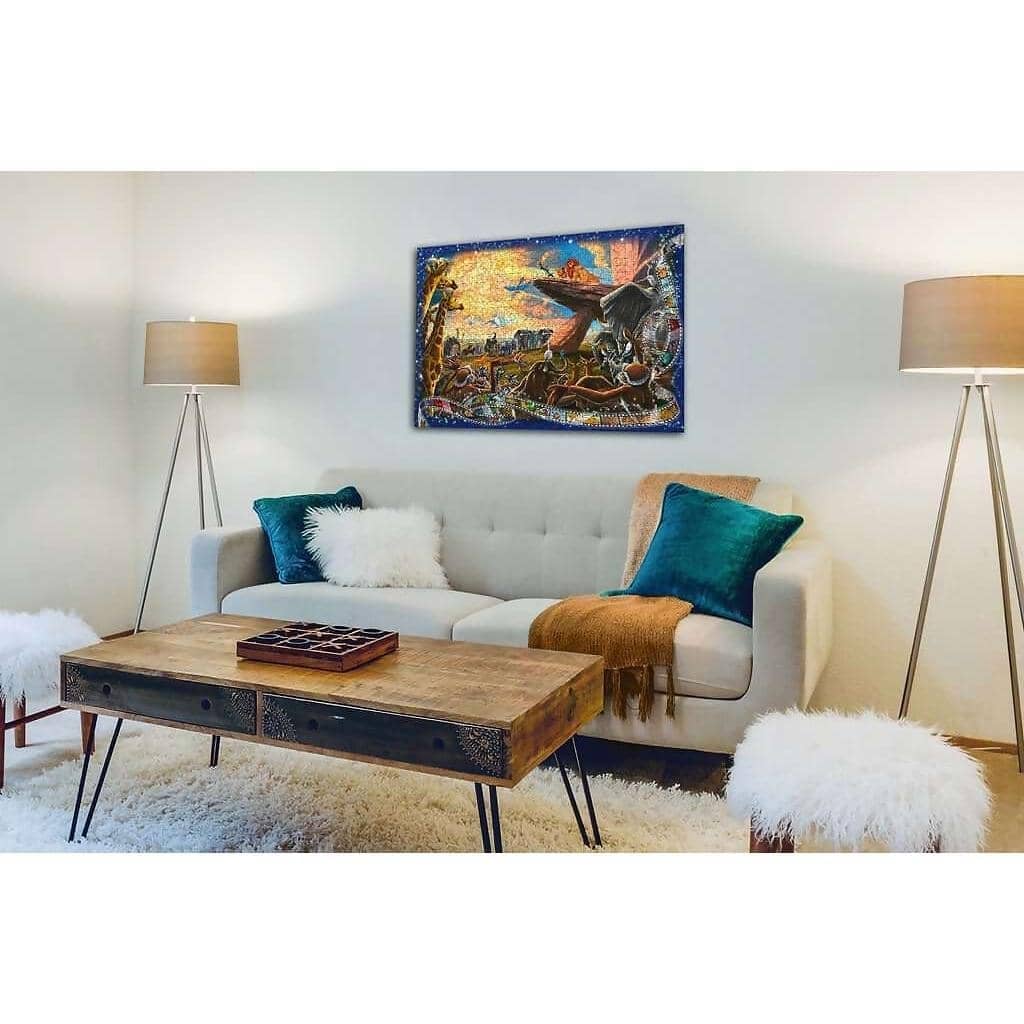 Ravensburger - Lion King 1994 Movie Jigsaw Puzzle 1000 Pieces - Image 3