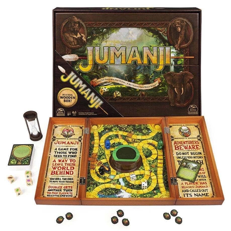 Jumanji Game Refresh Wooden Box Set - Spin Master - Image 2