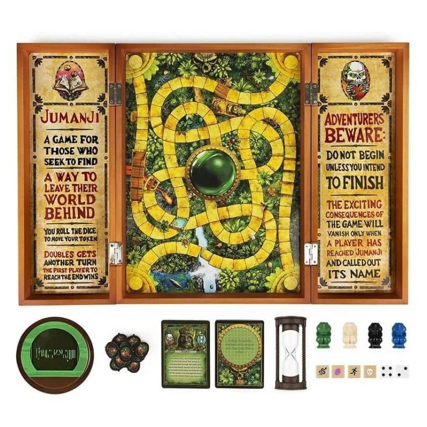 Jumanji Game Refresh Wooden Box Set - Spin Master - Image 3