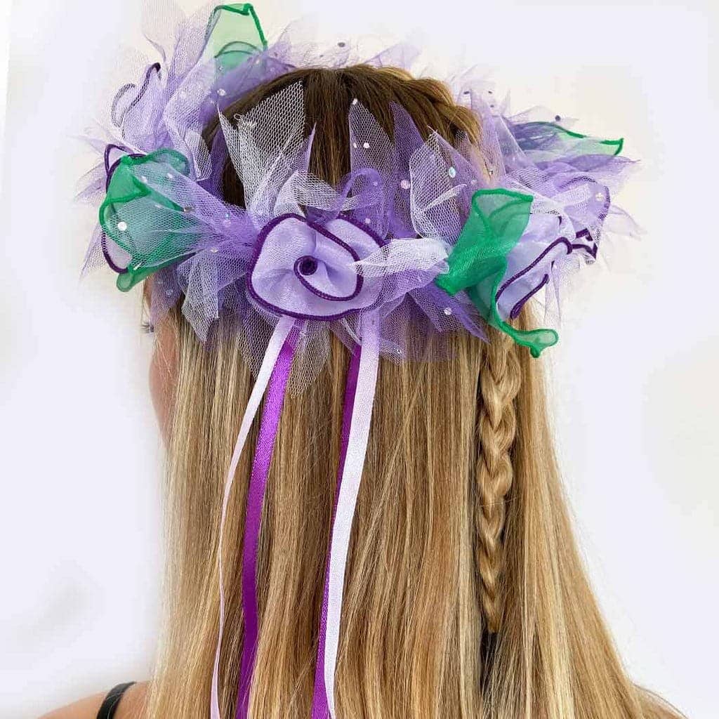 Fairy Girls - Costume Bloom Garland Lavender