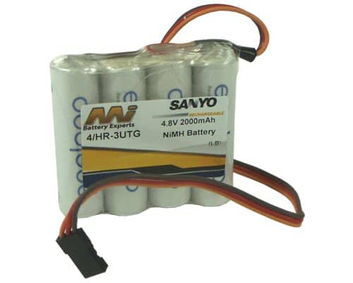 ENELOOP BATTERY JR 4xAA FLAT 4.8V 2000MAH