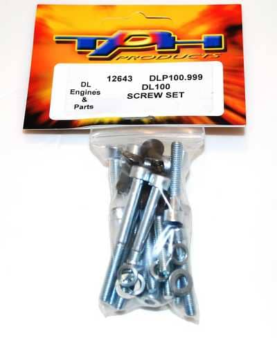 100.999 (DL ENGINE PART) DL 100 SCREW SET
