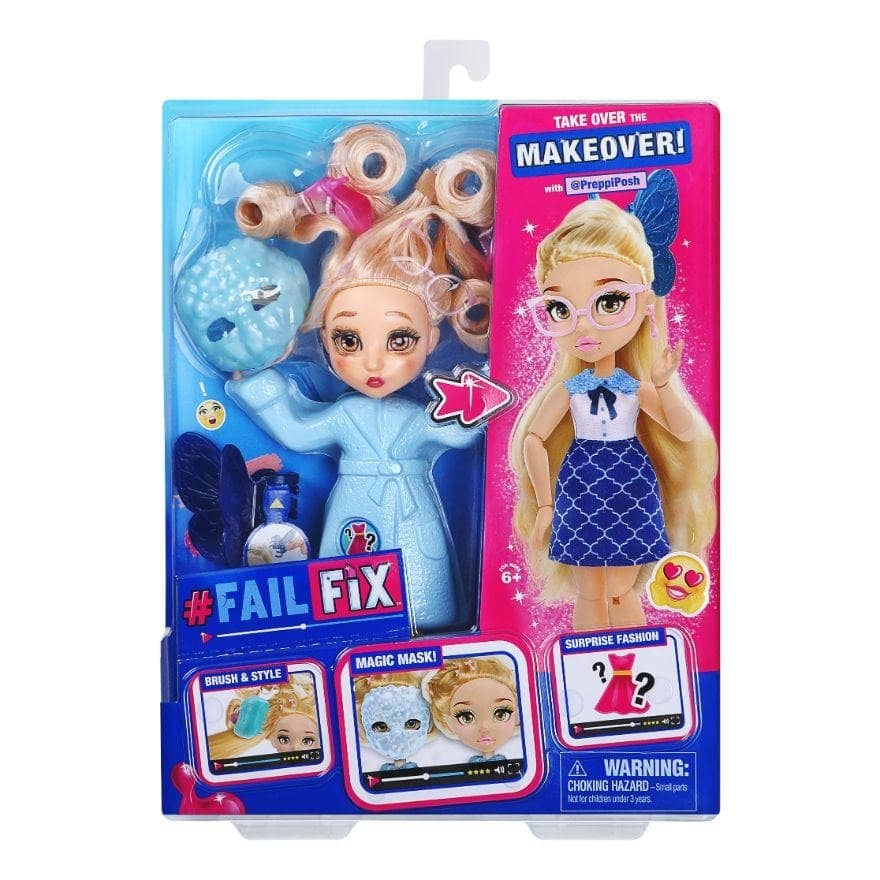 Fail Fix S1 Total Makeover Doll Pack Preppiposh