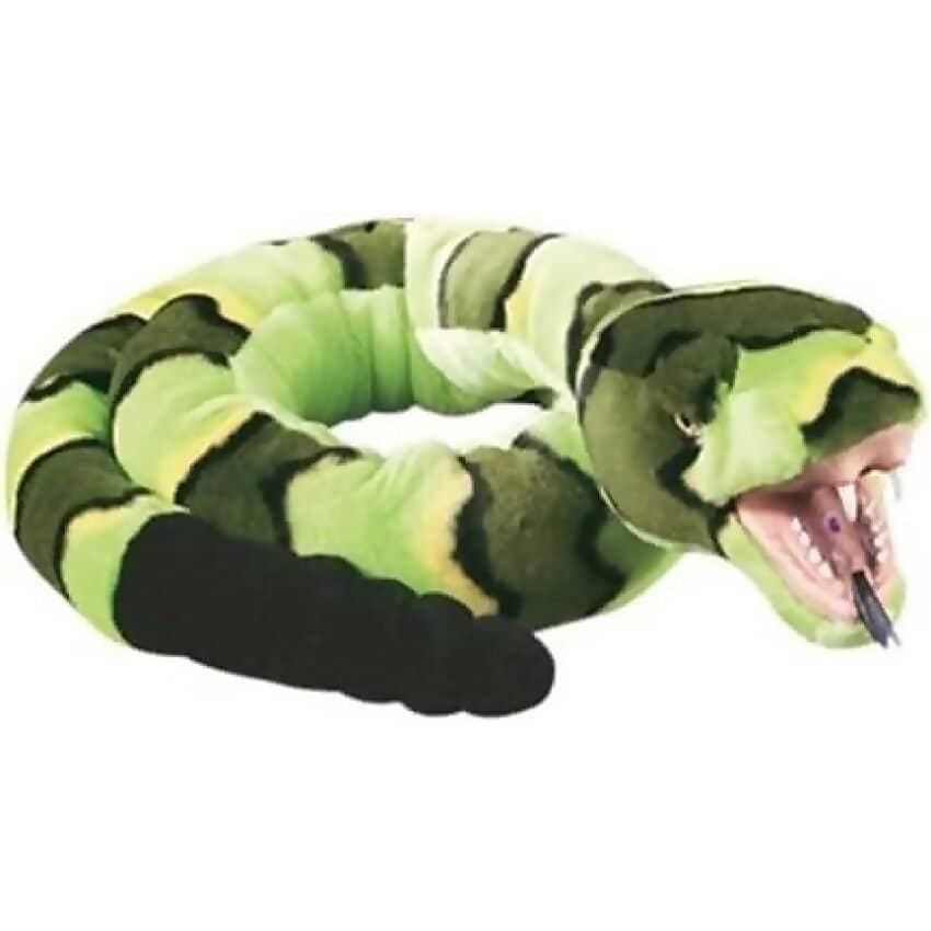 Wild Republic - Snakesss Rattlesnake Vinyl Mouth 54-inches Plush - Image 2