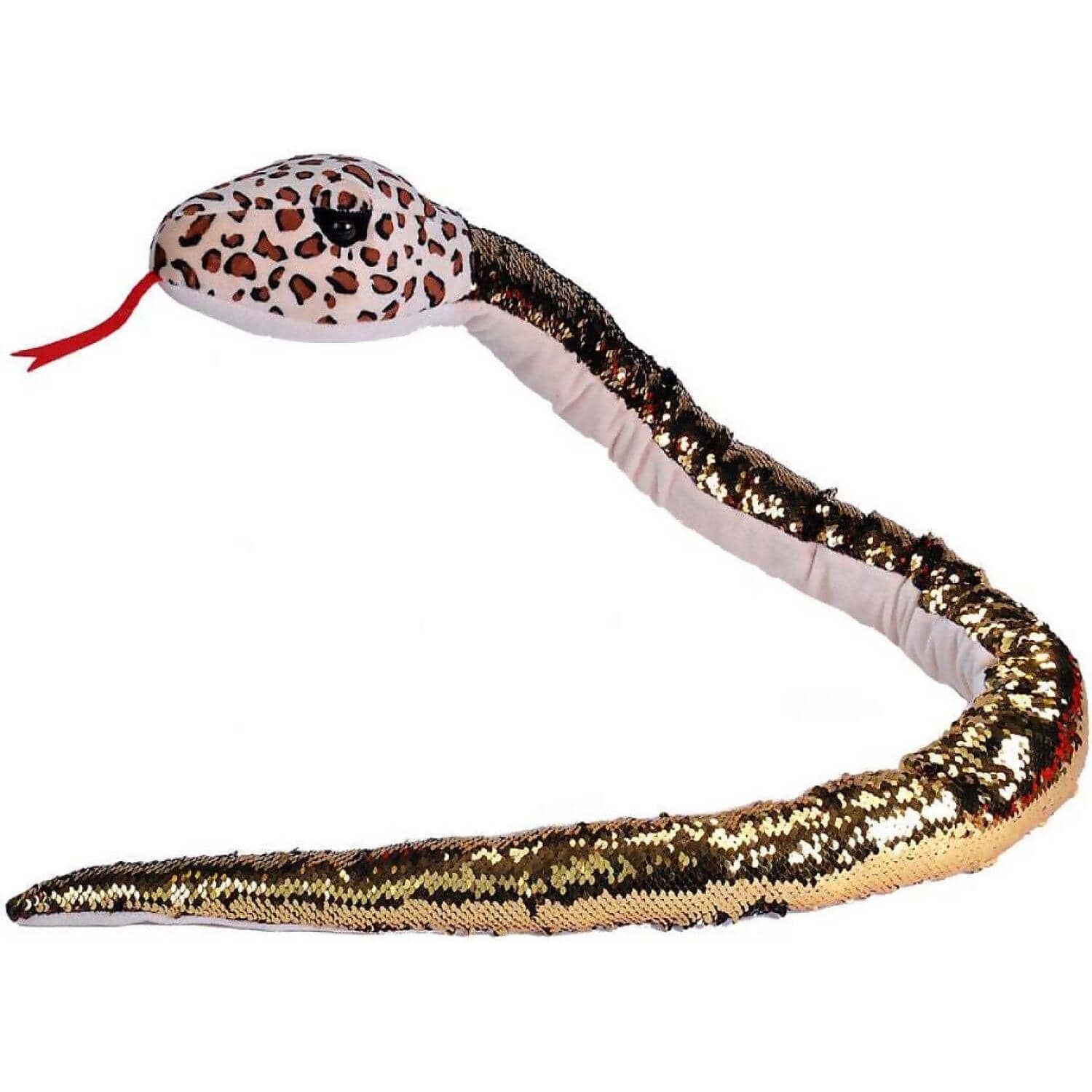 Wild Republic - Snakesss Sequin Leopard 54-inch