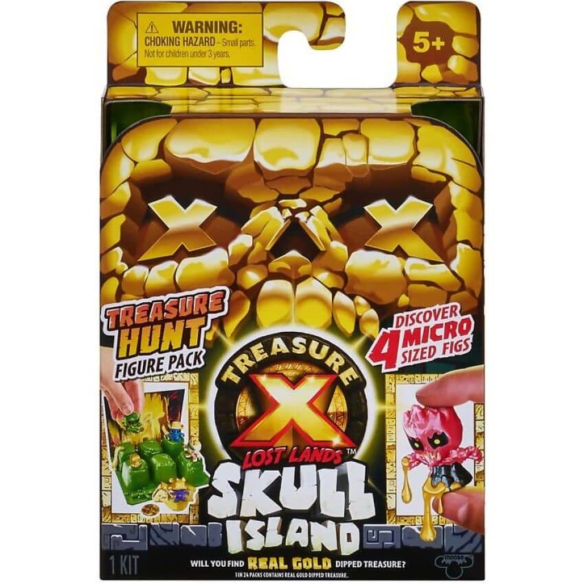 Treasure X - Lost Worlds Skull Island S1 Treasure Hunt Figure Pack