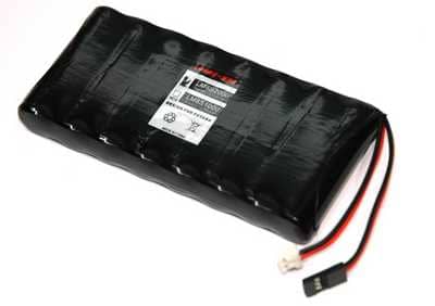 EMAX NI-MH 9.6V 2000MAH FLAT