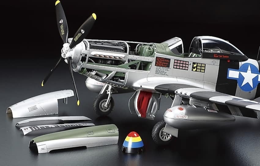 Tamiya 1:32 North American P-51d/k Mustang Pacific Theater - Image 2