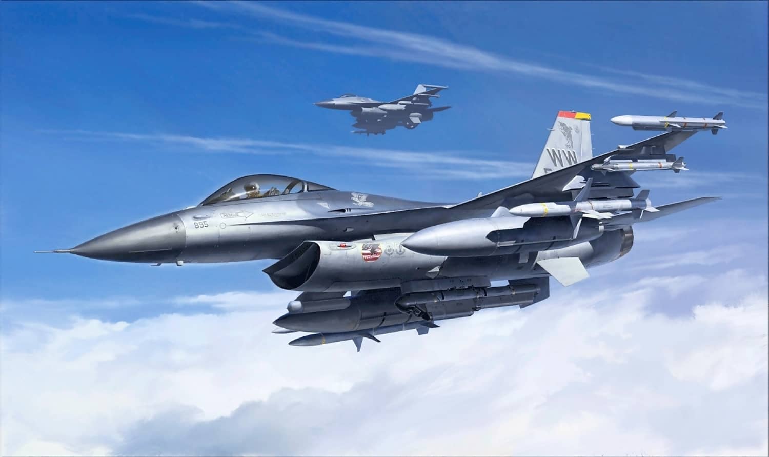 Tamiya Lockheed Martin F-16cj (block 50) Fighting Falcon - Image 5