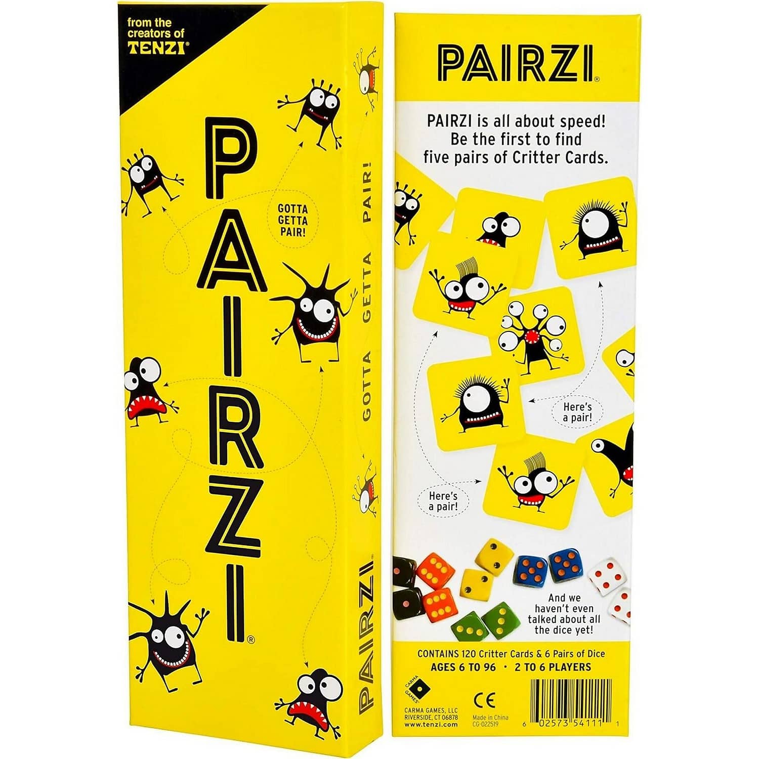 Tenzi - Pairzi - Card Game - Image 3