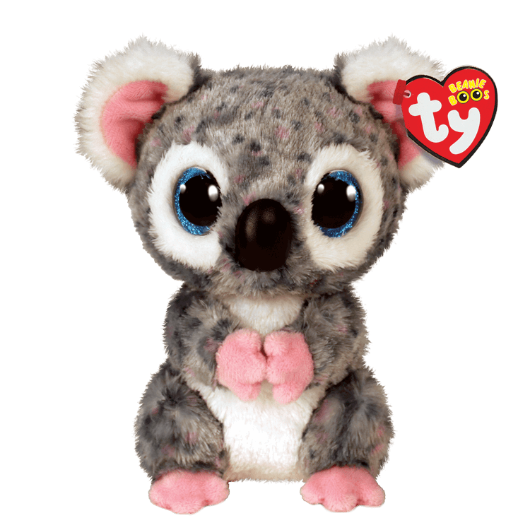 Ty Beanie Boos - Karli - Grey Spotted Koala 15cm Small