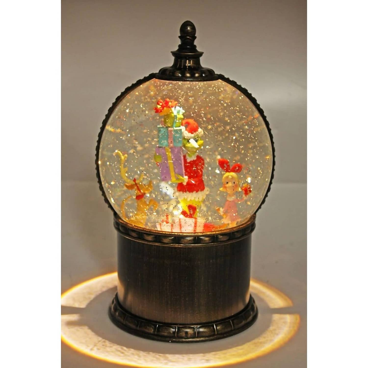 Cotton Candy - Xmas Globe Dr. Seuss Grinch Lantern - Image 3