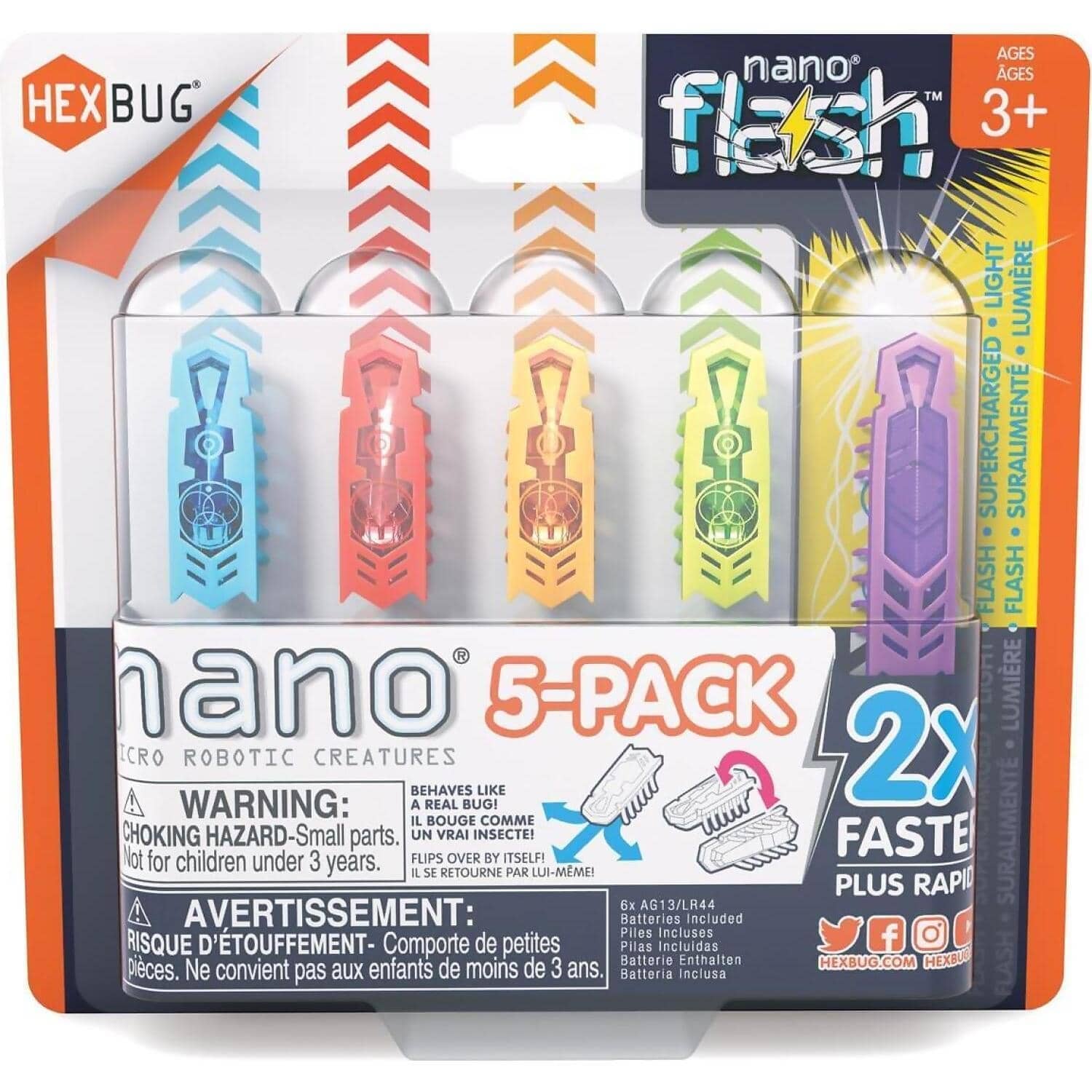 Hexbug - Flash Nano 5pk