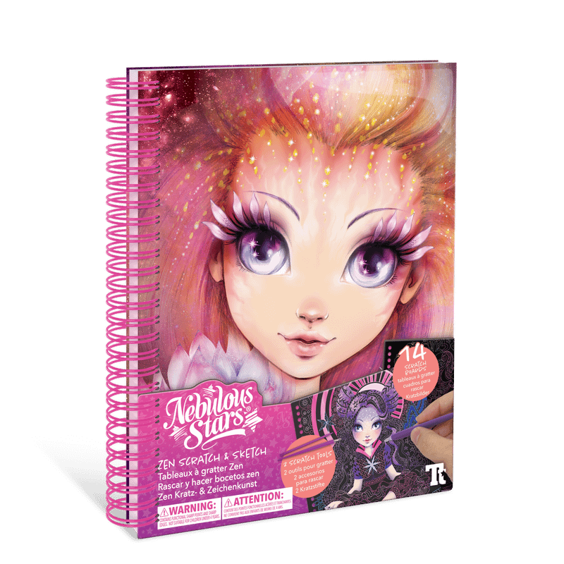 Nebulous Stars - Zen Scratch & Sketch Creative Book
