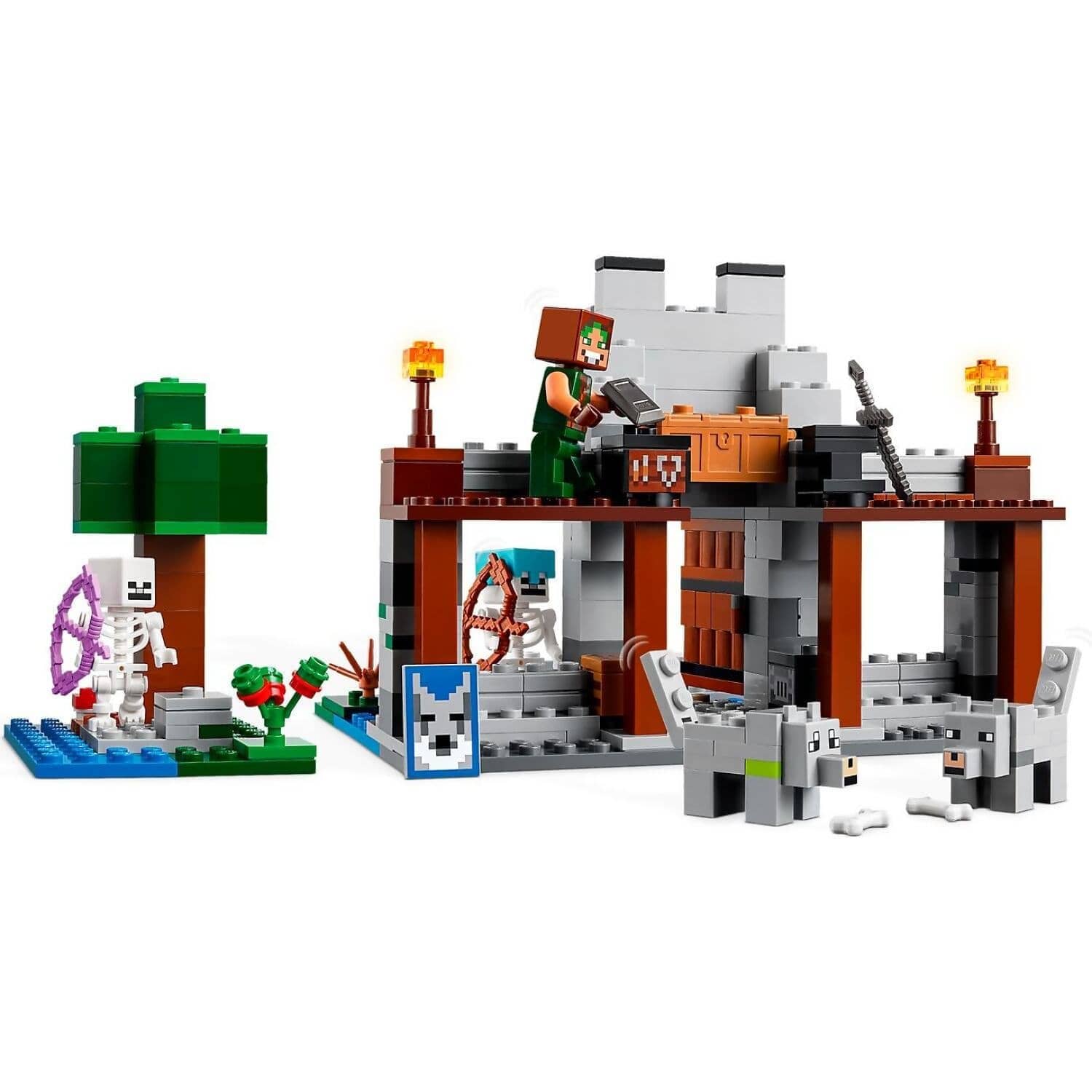 LEGO 21261 The Wolf Stronghold - Minecraft - Image 3