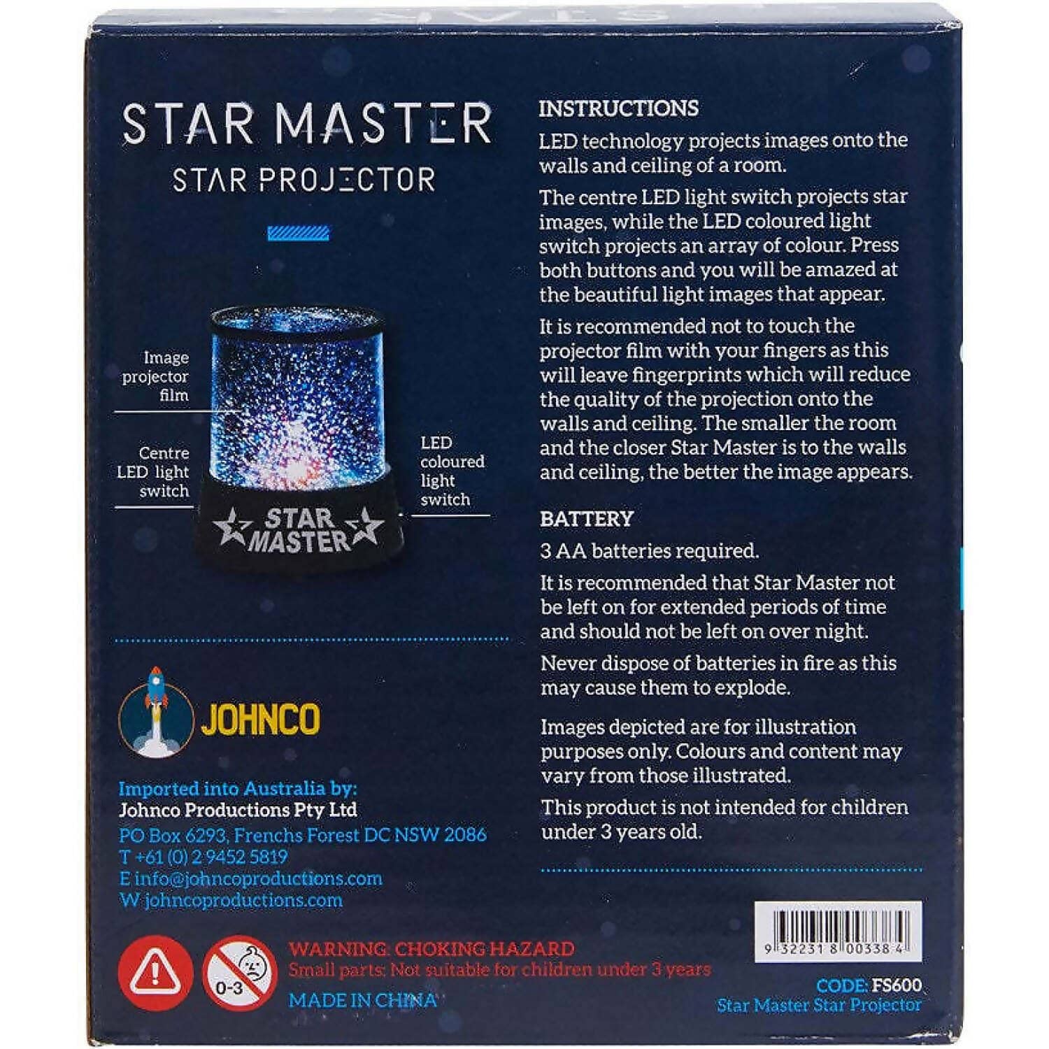 Johnco - Star Master Star Projector - Image 3