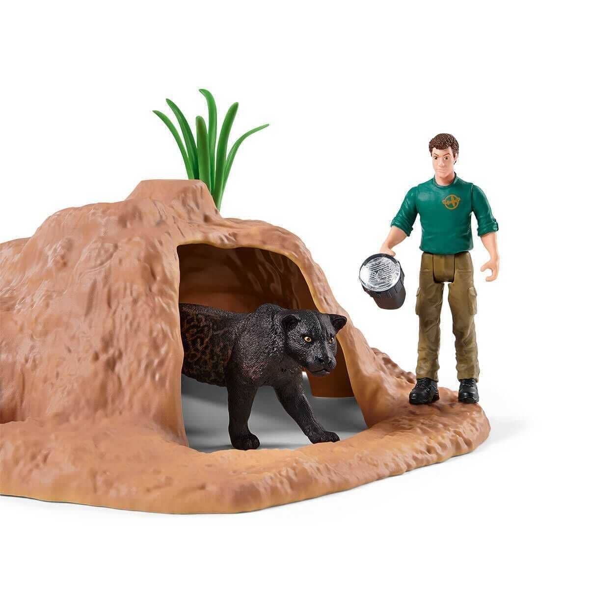 Schleich - National Geographic Kids - Ranger Adventure Station - Wild Life Figurine - Image 9