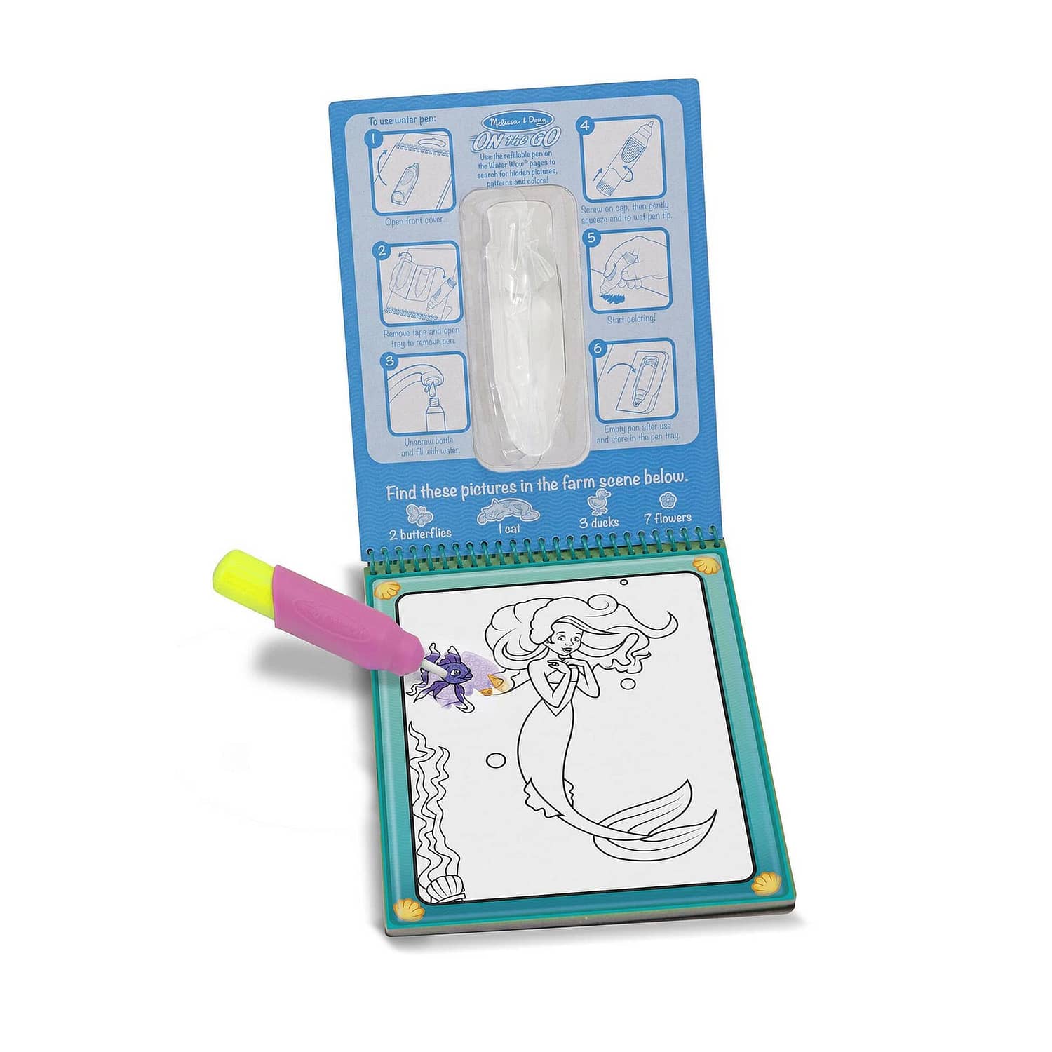 Melissa & Doug - Water Wow! Fairy Tale - On The Go Travel Activity - Image 6