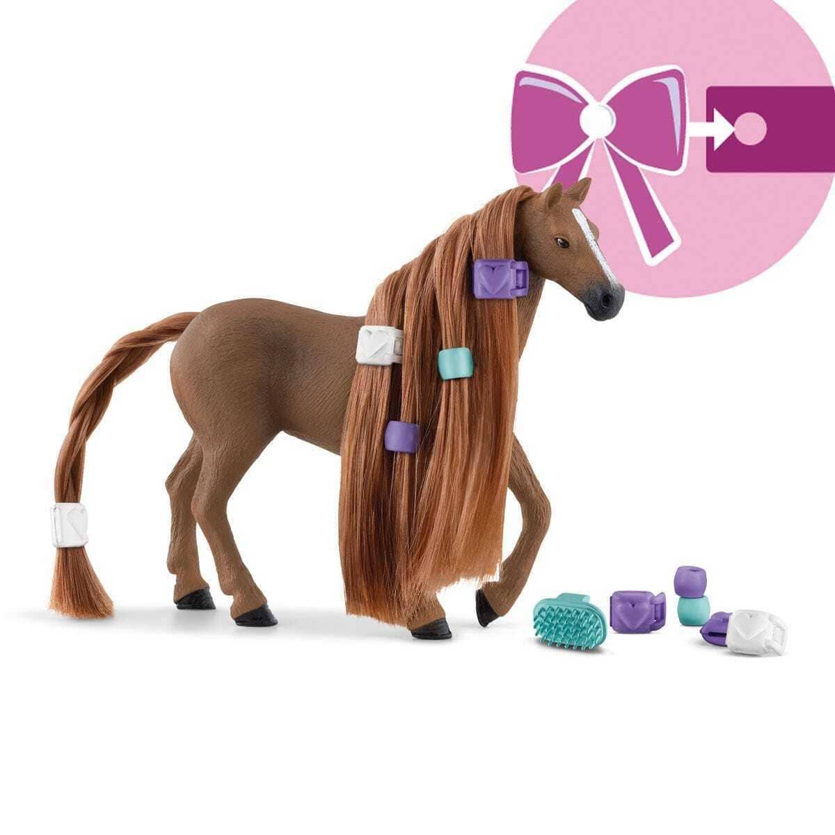 Schleich - Beauty Horse English Thoroughbred Mare - Horse Club Sofia´s Beauties Animal Playset - Image 10