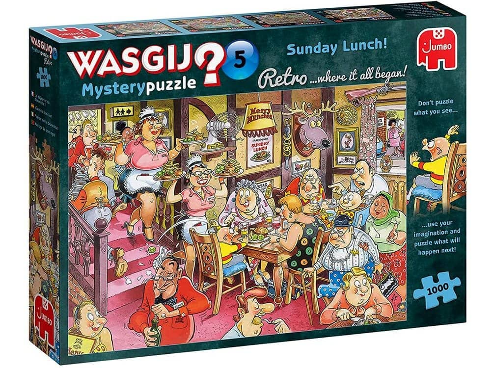 Wasgij - Retro Mystery 5 Jigsaw Puzzle Jumbo 500 Pieces