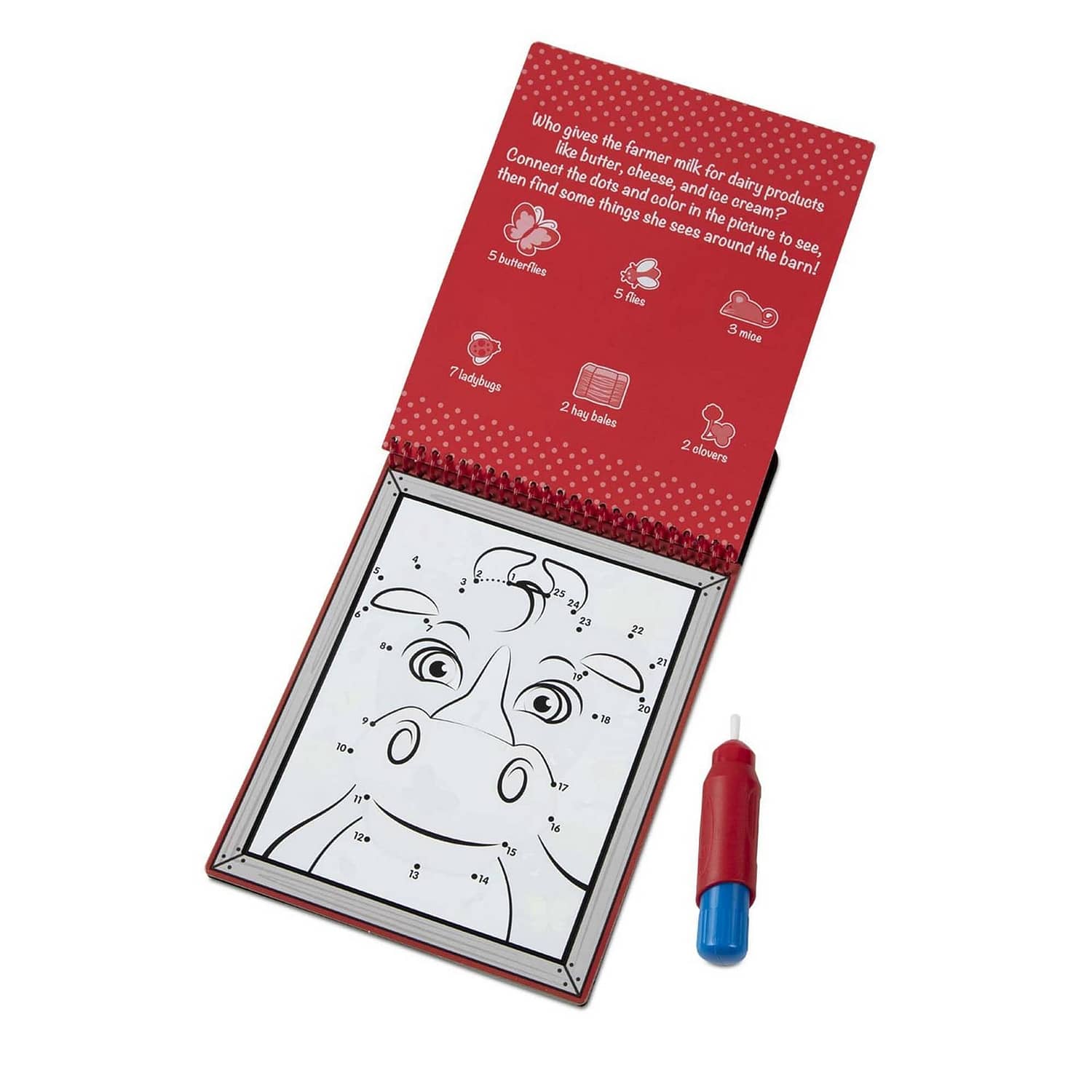 Melissa & Doug - Water Wow! Connect The Dots Farm - On The Go Travel Activity - Image 4