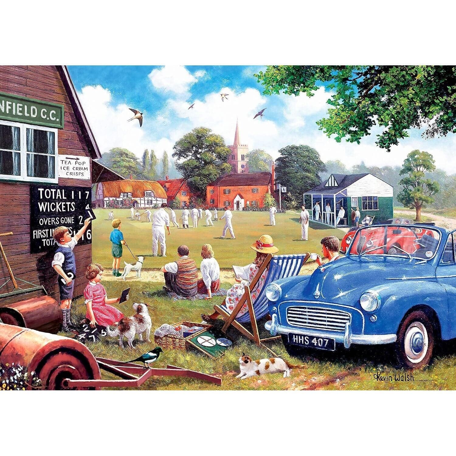 Ravensburger - The Scoreboard End Jigsaw Puzzle 1000 Pieces - Image 2