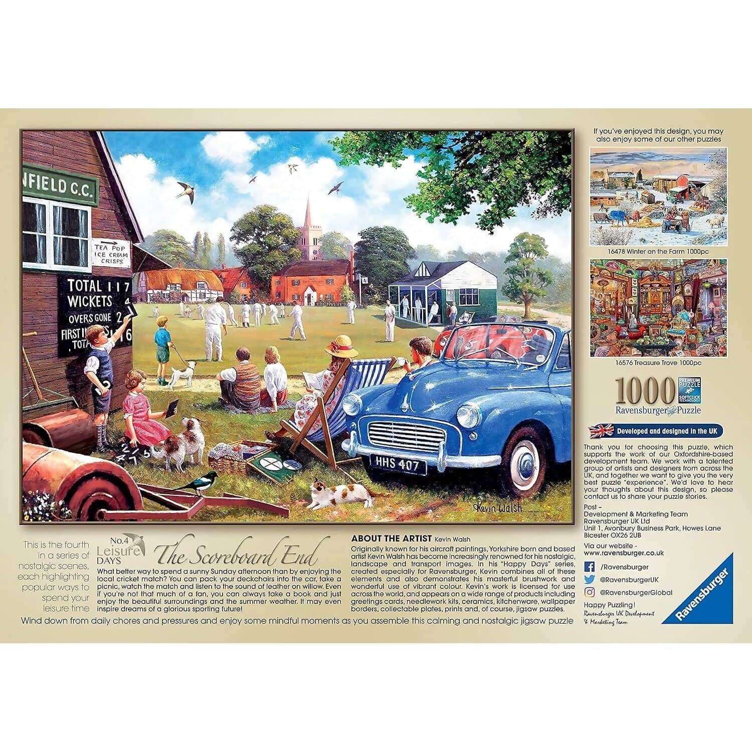 Ravensburger - The Scoreboard End Jigsaw Puzzle 1000 Pieces - Image 3
