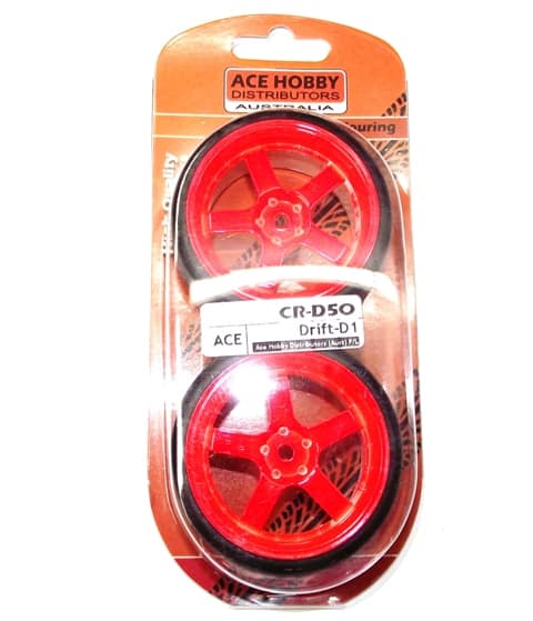 ACE DRIFT TYRE&RIMS FLUORO ORANGE