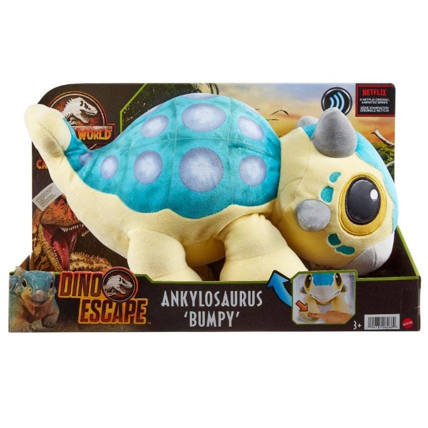 Jurassic World Ankylosaurus Bumpy Plush - Mattel