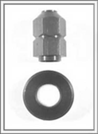 10X1.25MM SHORT NUT ADAPT KIT TRU TURN TT0124A