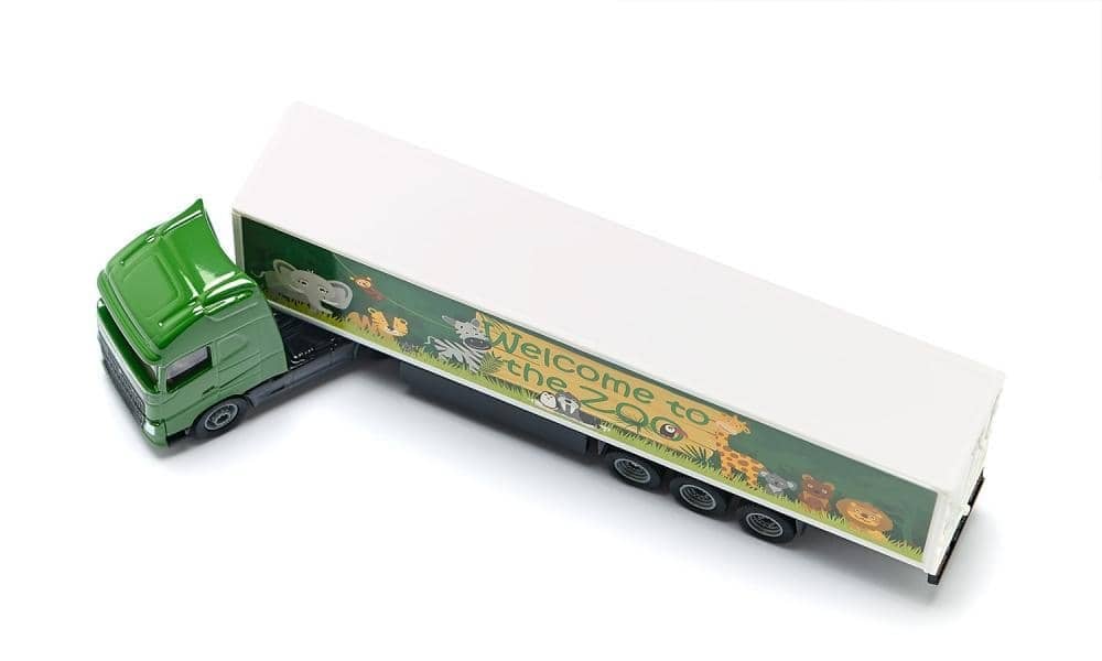 Siku - Articulated Truck With Trailer – Realistic Load-Up Transport Vehicle For Kids Load-up 1:87 Die-Cast Model - Image 4