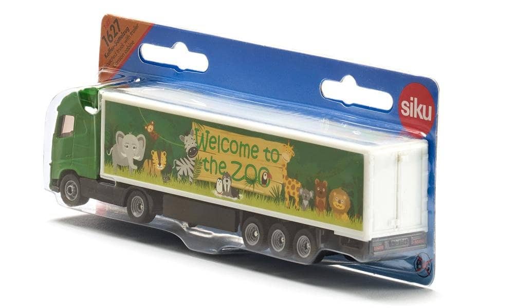 Siku - Articulated Truck With Trailer – Realistic Load-Up Transport Vehicle For Kids Load-up 1:87 Die-Cast Model - Image 3