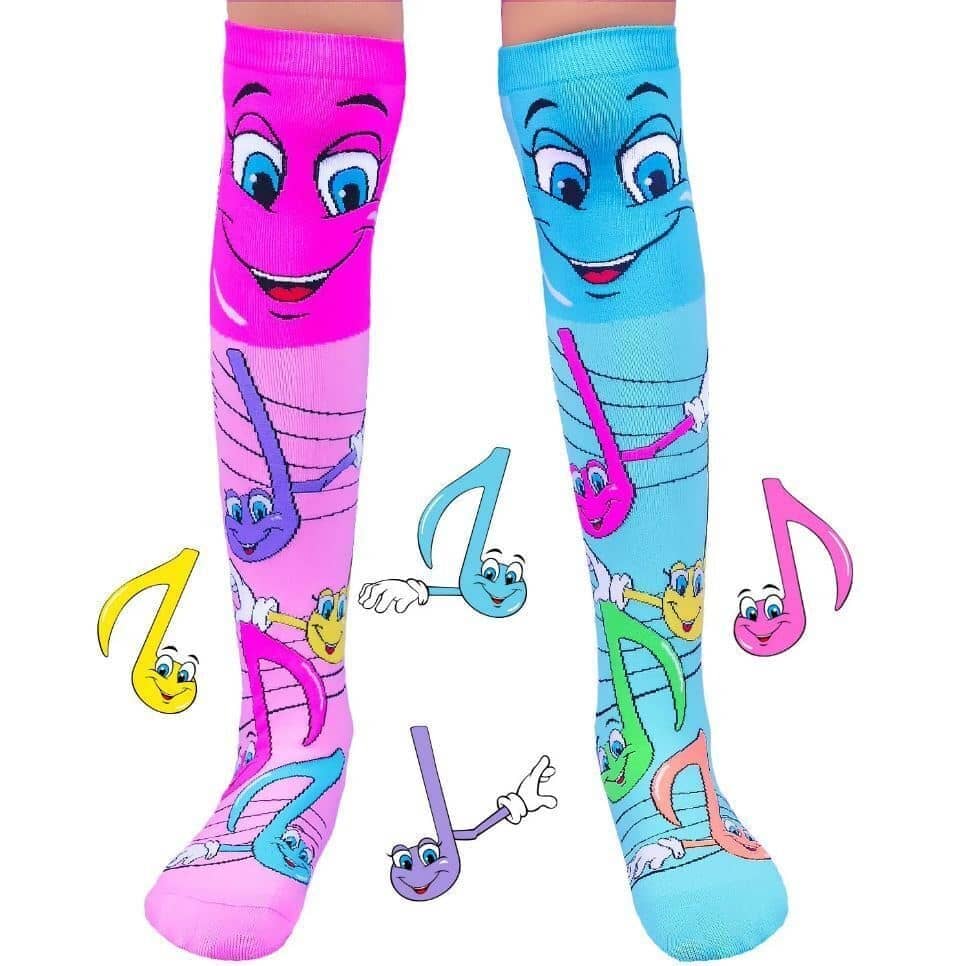 Madmia - Music Notes Socks Toddler Age 3-5y