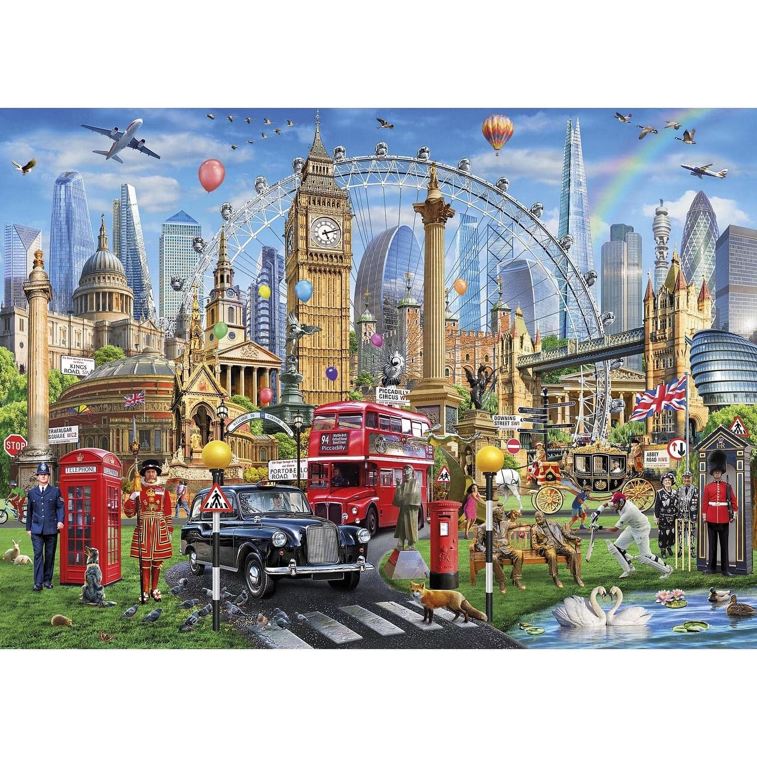 Gibsons - London Calling - Jigsaw Puzzle 1000 Pieces - Image 2