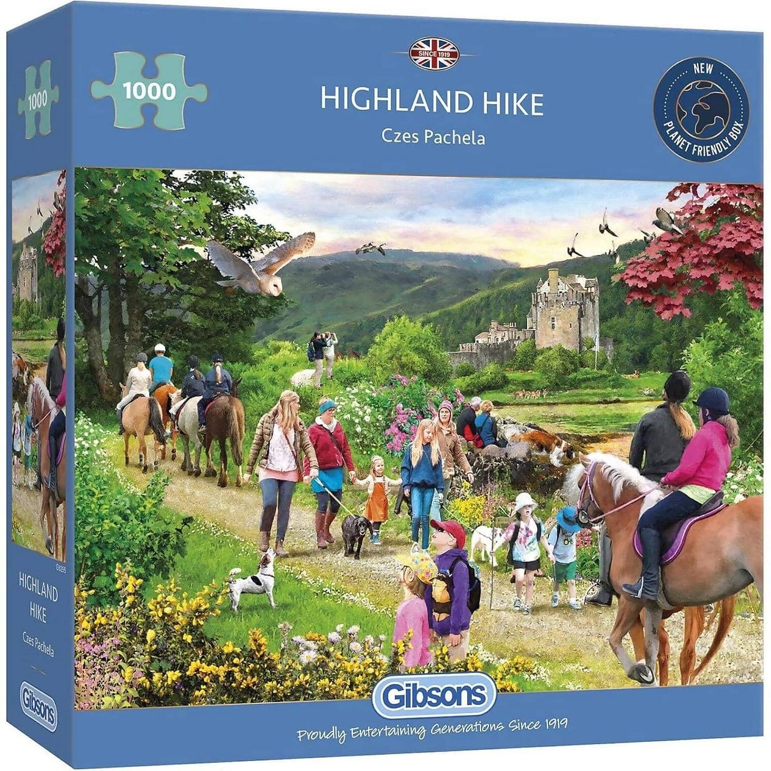 Gibsons - Highland Hike - Jigsaw Puzzle 1000 Pieces