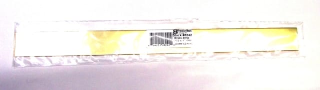 K&S METAL #8242 .032 X 1' BRASS STRIP 1PC