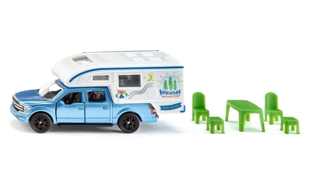 Siku - Ford F150 Pick-up Camper Die-Cast Model