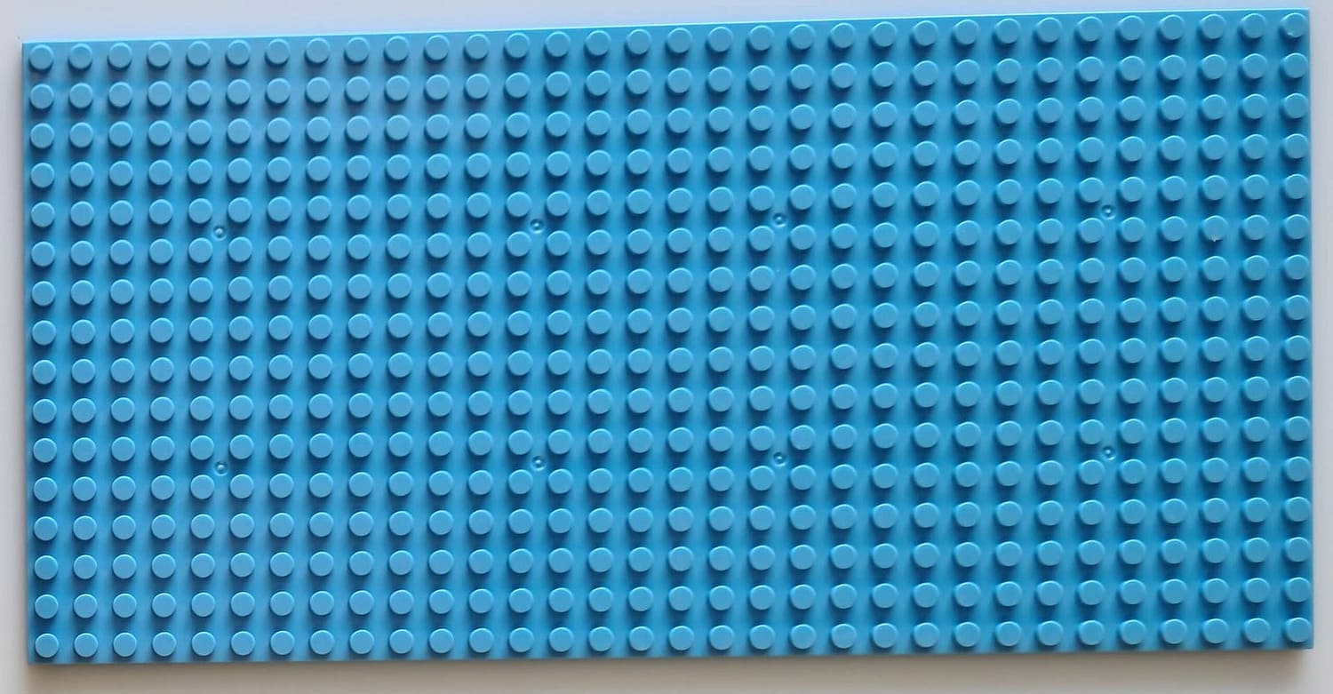 BASEPLATE Double Sided 16x32 Studs L/blue Generic
