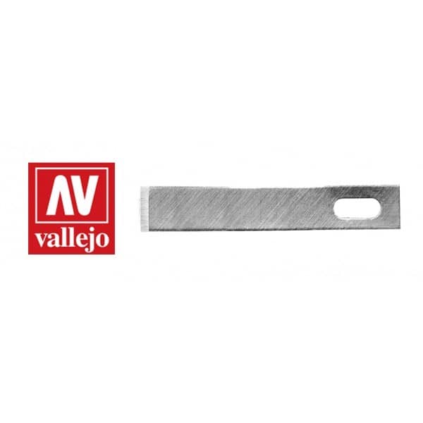VALLEJO #17 CHISELLING BLADES (5) FOR NO.1 HANDLE AVT06004