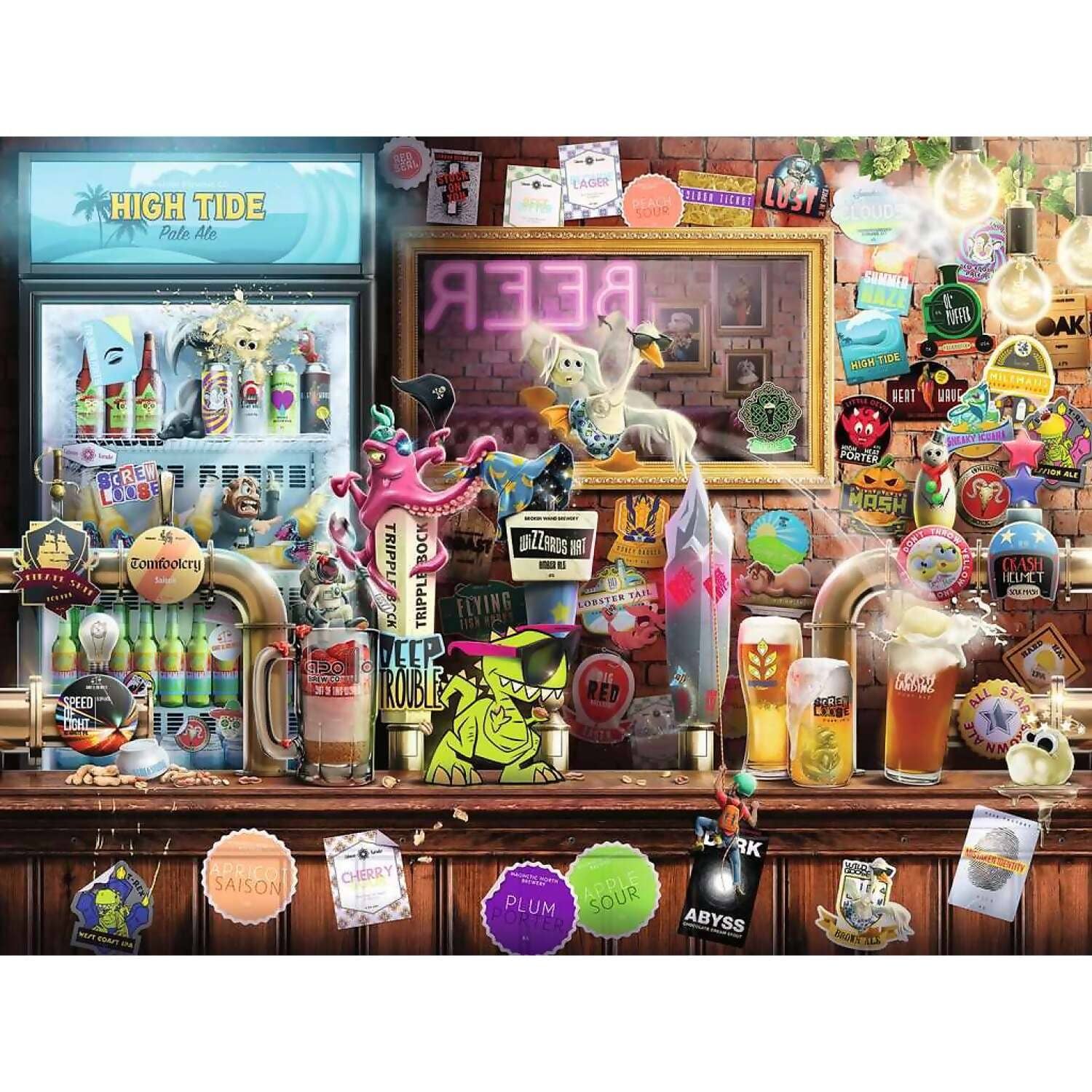 Ravensburger - Craft Beer Bonanza Jigsaw Puzzle 500 Pieces - Image 2