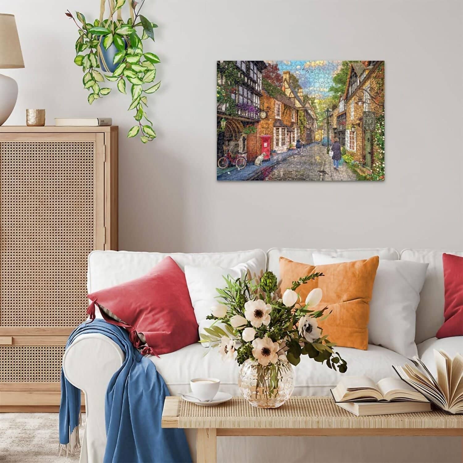 Ravensburger - Meadow Hill Lane Down The Lane No.2 Jigsaw Puzzle 1000 Pieces - Image 4