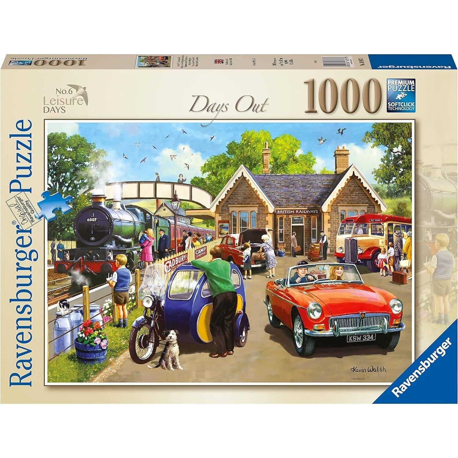 Ravensburger - Leisure Days No6 Days Out Jigsaw Puzzle 1000 Pieces