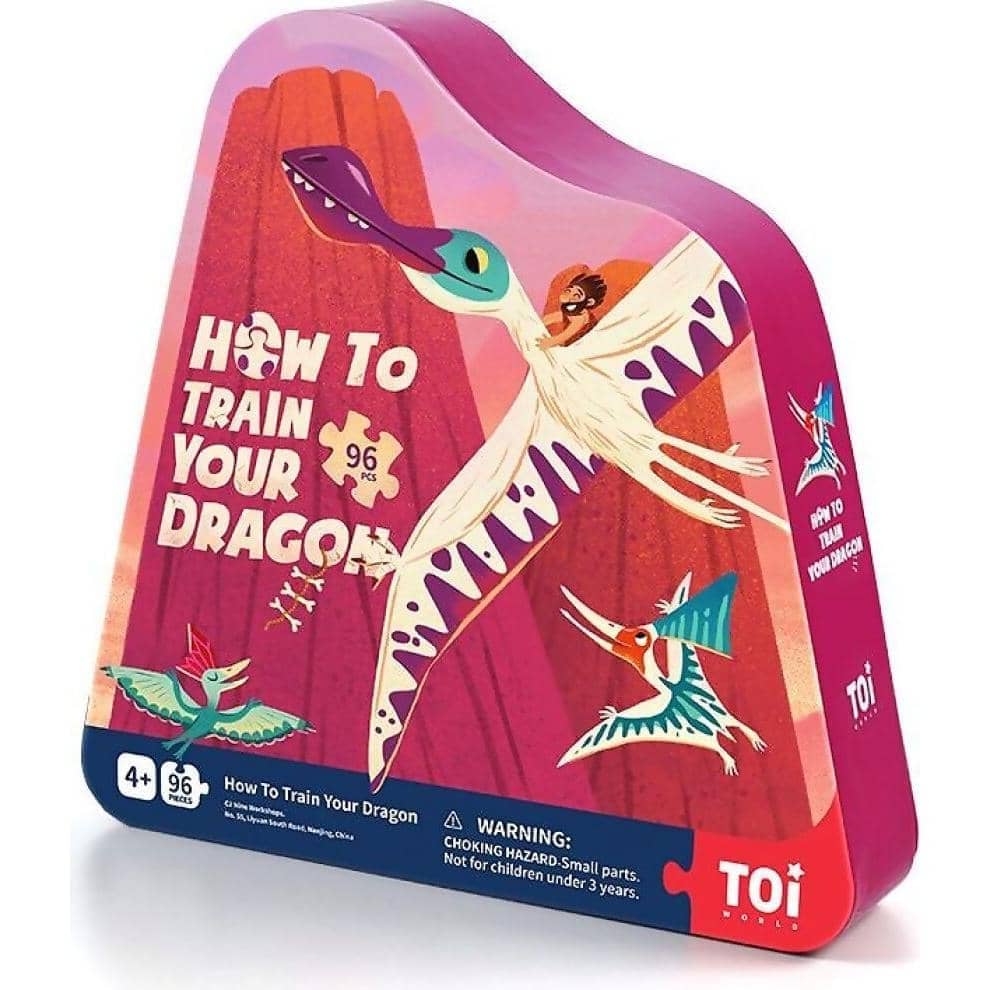 Toi - Train Your Dragon Jigsaw Puzzle 96 Pieces