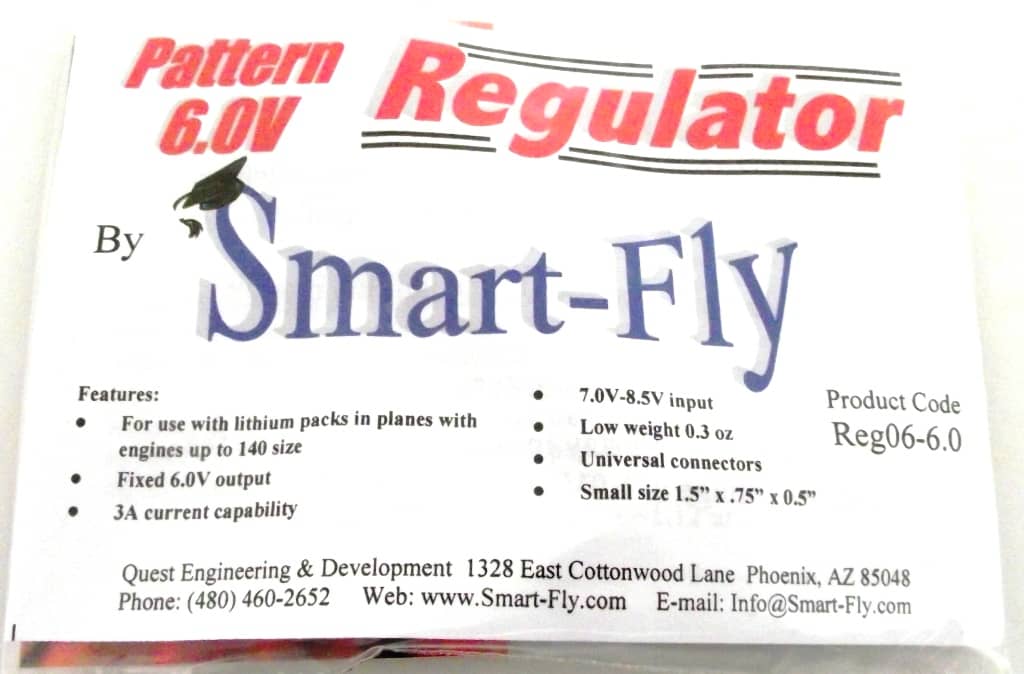 REGULATOR PATTERN 6VOLT 3AMP ( SMART-FLY )